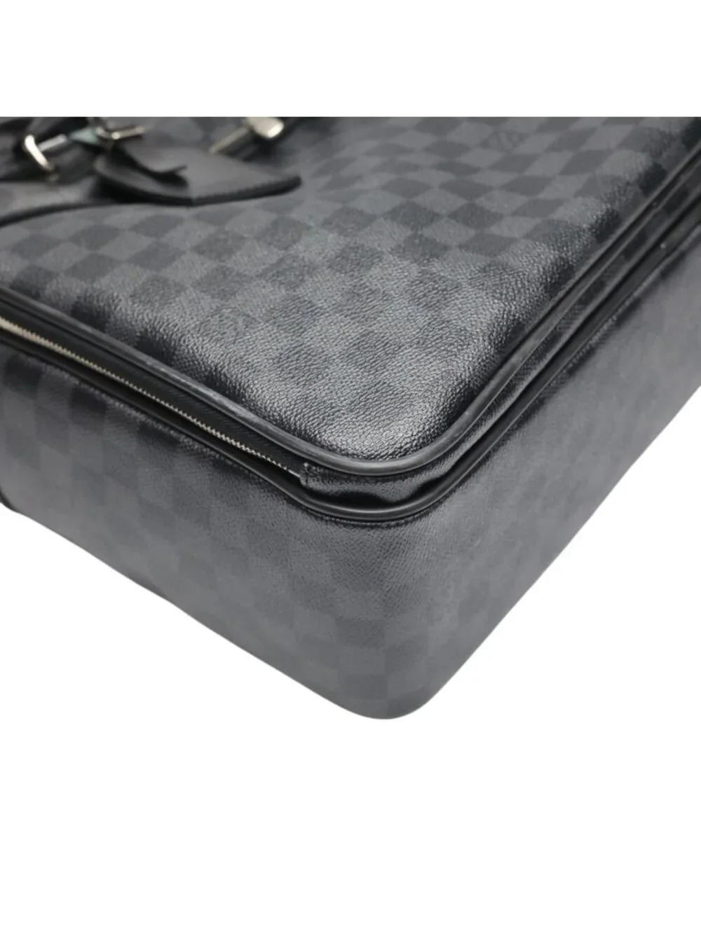 Louis Vuitton Damier Graphite Business Icare Shoulder Bag Gray